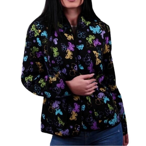 Requirements Floral Printed Jacket(Size Small) - Picture 2 of 8